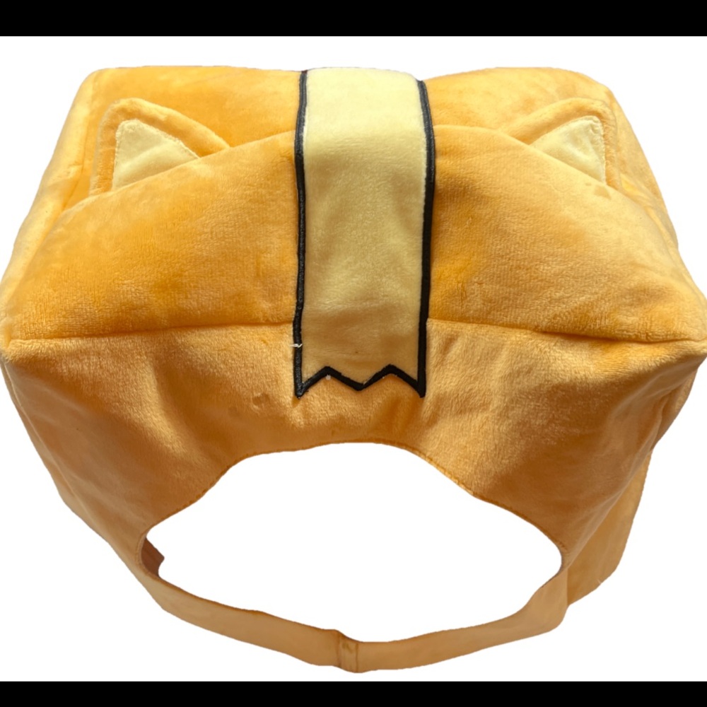 LankyBox Foxy MASK SQUARE plush Head Piece Hat Costume Halloween Kids YouTube OS